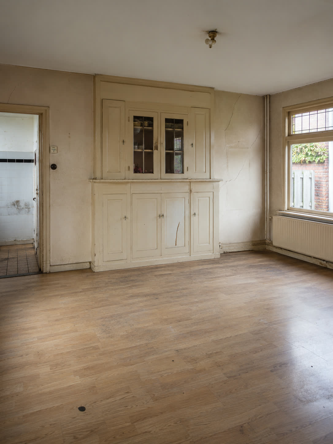 Ruimte voor de renovatie